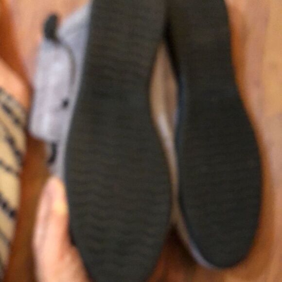 Leather moccasins suede by Comfort Periwinkle/gray size 9.5 - Picture 4 of 9